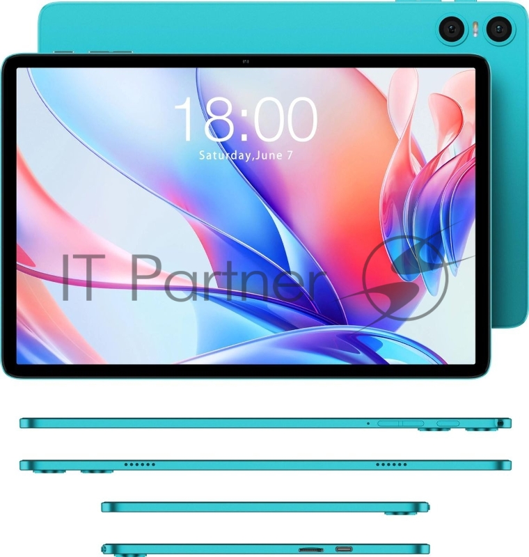 Планшет Teclast P30 T606 (1.8) 8C RAM4Gb ROM128Gb 10.1 IPS 1280x800 Android 14 голубой 5Mpix 2Mpix BT WiFi microSD 1Tb 6000mAh 10hr