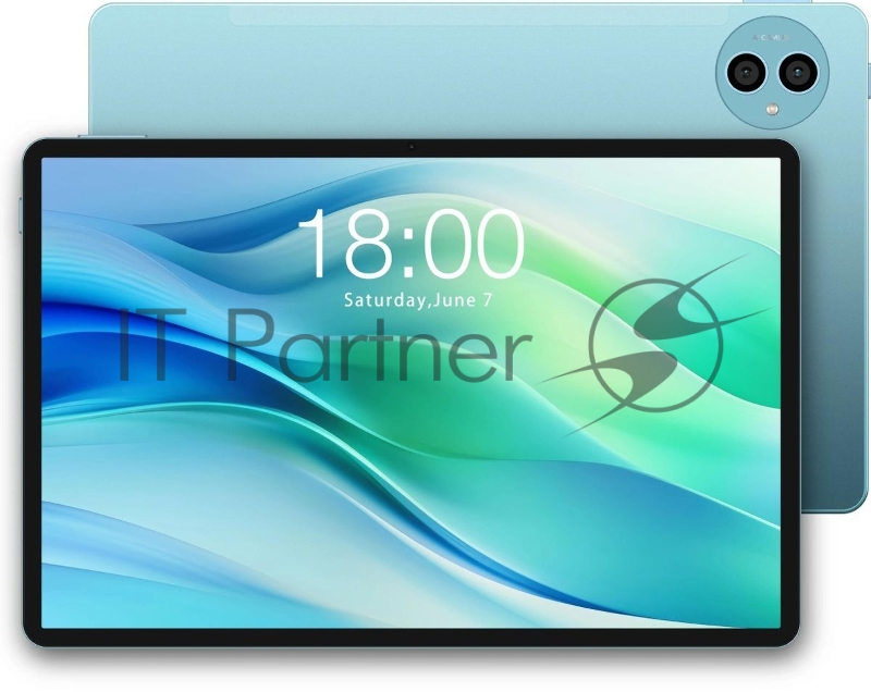 Планшет Teclast P50 T606 (1.6) 8C RAM6Gb ROM128Gb 11 IPS 1280x800 4G 1Sim Android 14 голубой 13Mpix 5Mpix BT WiFi microSD 1Tb 8000mAh