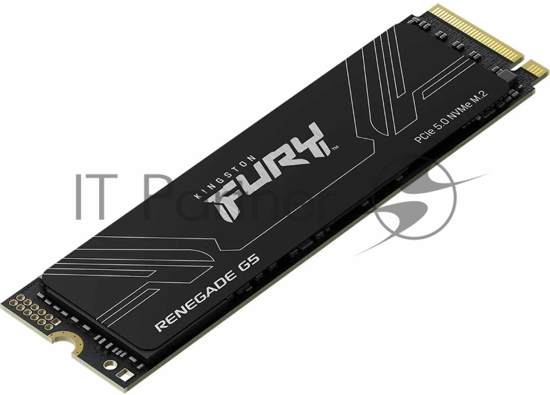 Твердотельный накопитель Kingston SSD Fury Renegade, 4096GB, M.2(22x80mm), NVMe, PCIe 5.0 x4, 3D TLC, R/W 14800/14000MB/s, IOPs 2 200 000/2 200 000, TBW 4000, DWPD 0.5 (12 мес)