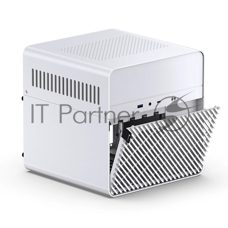 Корпус без блока питания Case JONSBO N2, Mini-Tower, 1x120mm, 1xUSB-A 3.0 + 1xUSB-C 3.2, SFX PSU Support, mITX White