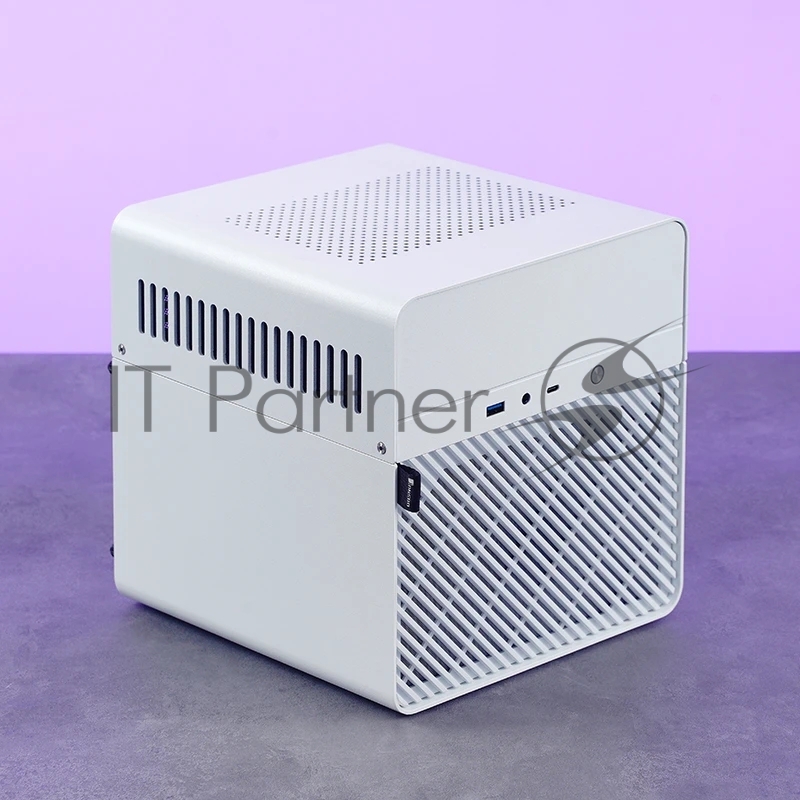 Корпус без блока питания Case JONSBO N2, Mini-Tower, 1x120mm, 1xUSB-A 3.0 + 1xUSB-C 3.2, SFX PSU Support, mITX White