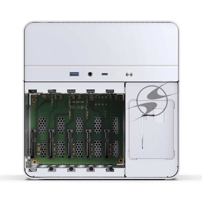 Корпус без блока питания Case JONSBO N2, Mini-Tower, 1x120mm, 1xUSB-A 3.0 + 1xUSB-C 3.2, SFX PSU Support, mITX White