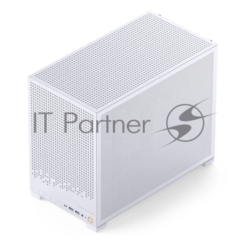 Корпус без блока питания Case JONSBO D32 PRO, Mini-Tower, TG, no fan, 2xUSB-A 3.2 + 1xUSB-C 3.2, mATX, mDTX, mITX White