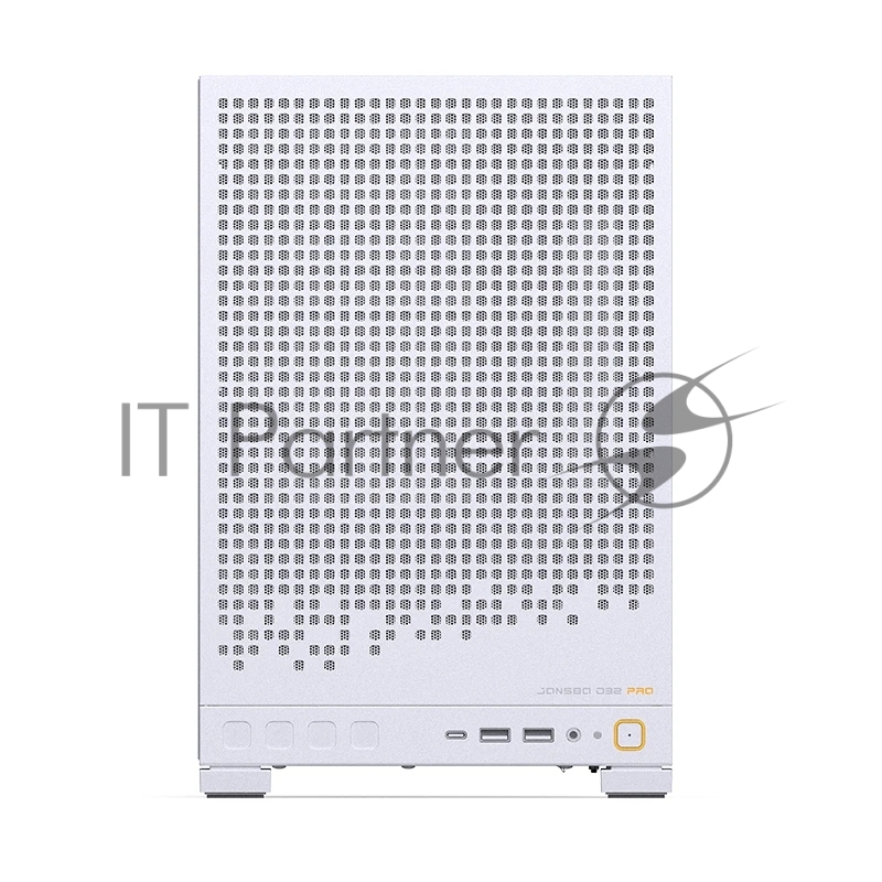 Корпус без блока питания Case JONSBO D32 PRO, Mini-Tower, TG, no fan, 2xUSB-A 3.2 + 1xUSB-C 3.2, mATX, mDTX, mITX White