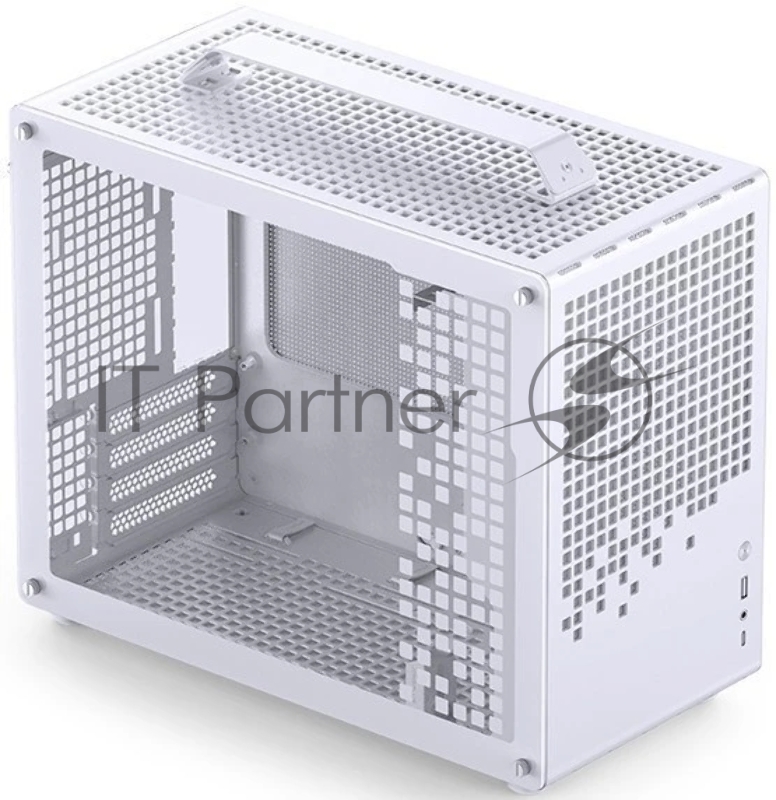 Корпус без блока питания Case JONSBO Z20, Mini-Tower, TG, no fan, 1xUSB-A 3.2 + 1xUSB-C 3.2, mATX, mITX White