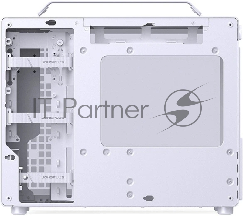 Корпус без блока питания Case JONSBO Z20, Mini-Tower, TG, no fan, 1xUSB-A 3.2 + 1xUSB-C 3.2, mATX, mITX White