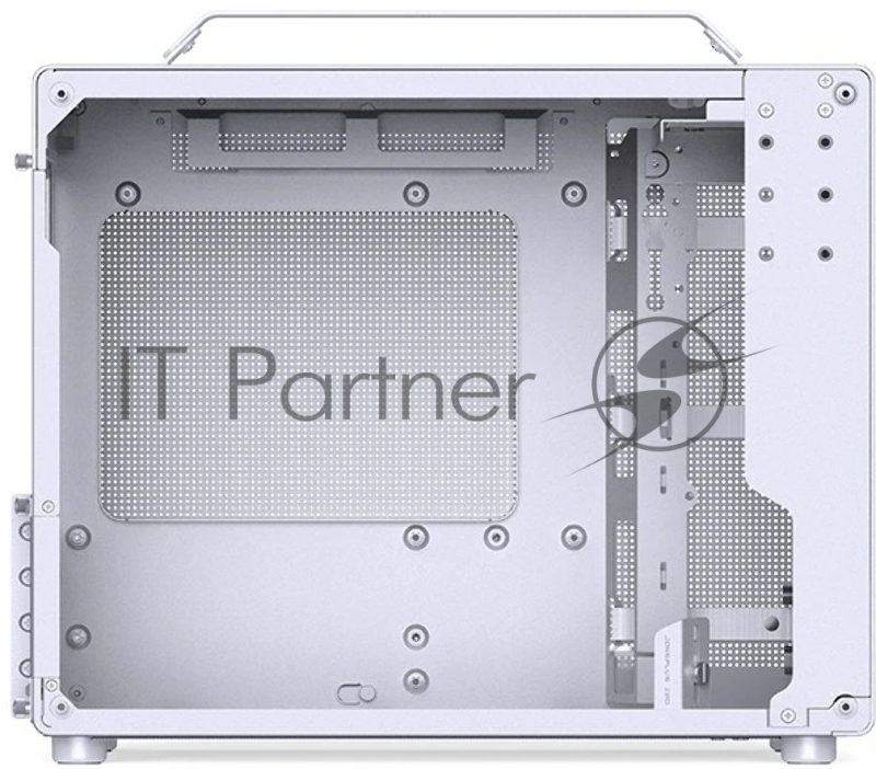 Корпус без блока питания Case JONSBO Z20, Mini-Tower, TG, no fan, 1xUSB-A 3.2 + 1xUSB-C 3.2, mATX, mITX White