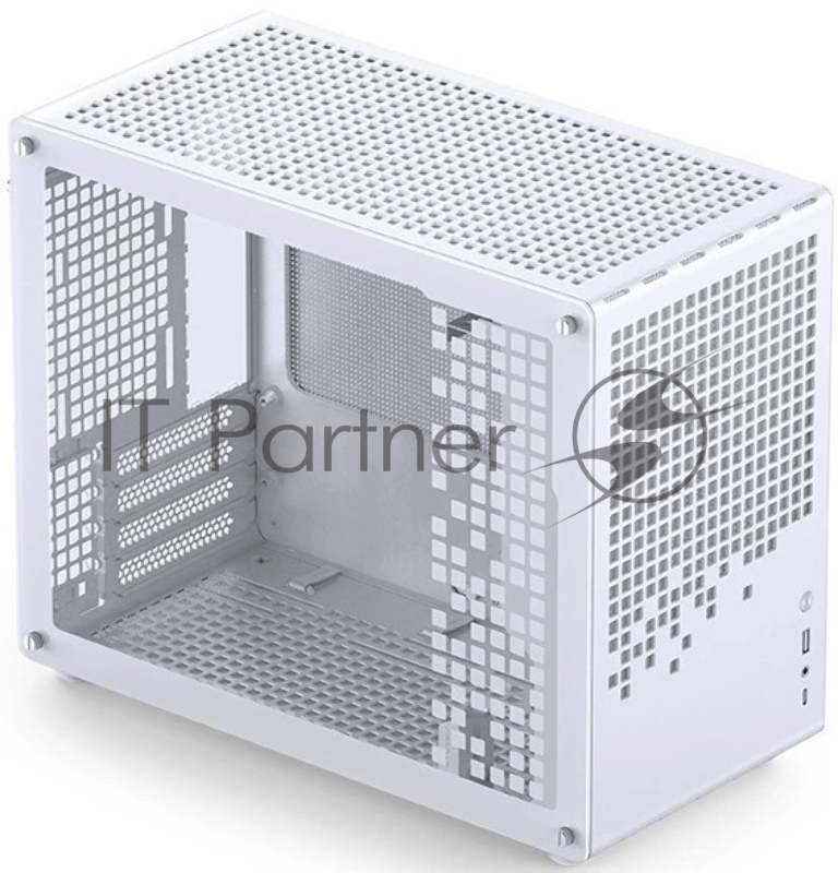 Корпус без блока питания Case JONSBO Z20, Mini-Tower, TG, no fan, 1xUSB-A 3.2 + 1xUSB-C 3.2, mATX, mITX White