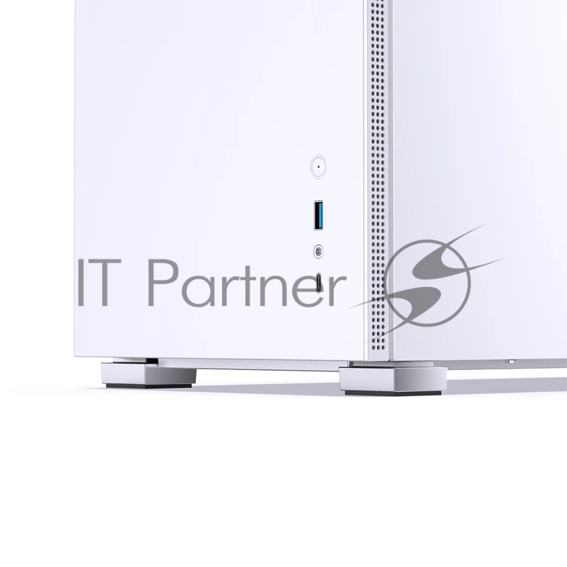 Корпус компьютерный Mini-Tower/ Case JONSBO D31 STD, Mini-Tower, TG, no fan, 1xUSB-A 3.2 + 1xUSB-C 3.2, mATX, mDTX, mITX White