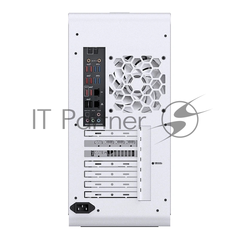 Корпус без блока питания Case JONSBO U4 PRO MESH, Midi-Tower, no fan, 1xUSB-A 3.2 + 1xUSB-C 3.2, ATX, mATX, mITX White