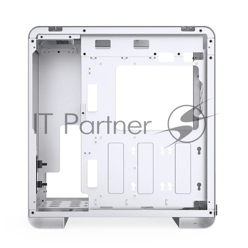 Корпус без блока питания Case JONSBO U4 PRO MESH, Midi-Tower, no fan, 1xUSB-A 3.2 + 1xUSB-C 3.2, ATX, mATX, mITX White