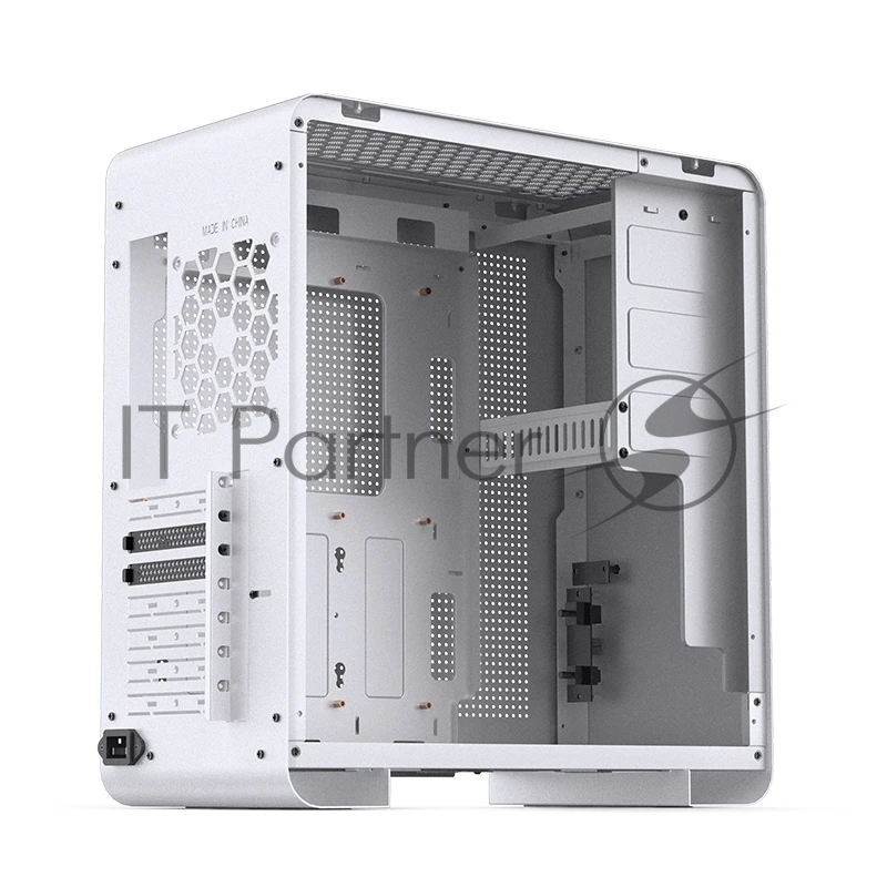 Корпус без блока питания Case JONSBO U4 PRO MESH, Midi-Tower, no fan, 1xUSB-A 3.2 + 1xUSB-C 3.2, ATX, mATX, mITX White