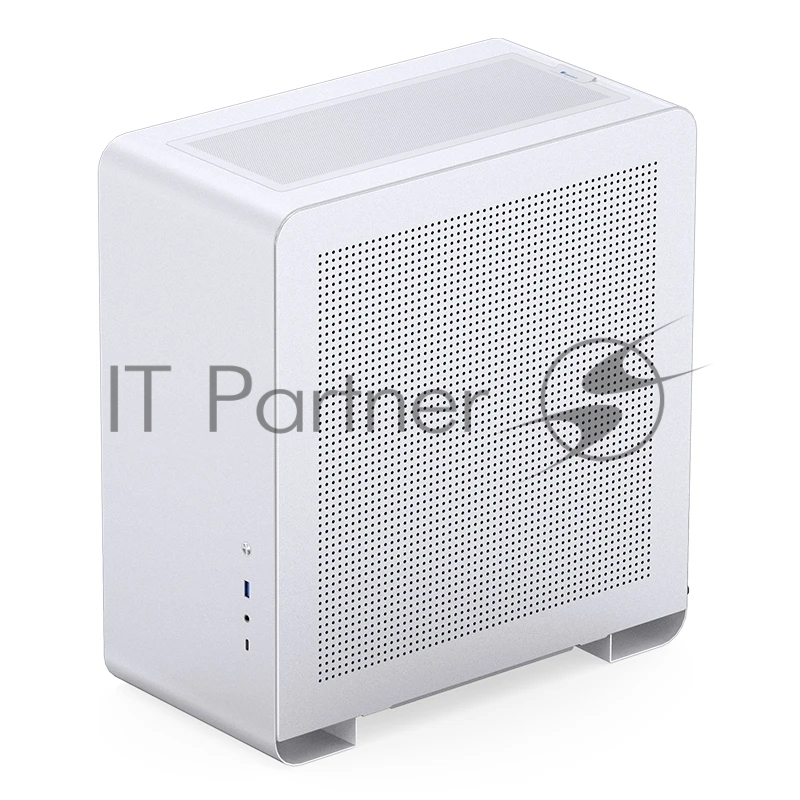 Корпус без блока питания Case JONSBO U4 PRO MESH, Midi-Tower, no fan, 1xUSB-A 3.2 + 1xUSB-C 3.2, ATX, mATX, mITX White