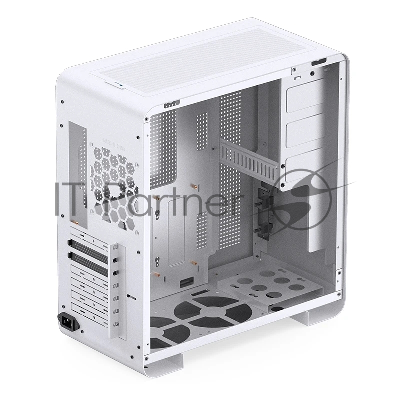 Корпус без блока питания Case JONSBO U4 PRO MESH, Midi-Tower, no fan, 1xUSB-A 3.2 + 1xUSB-C 3.2, ATX, mATX, mITX White