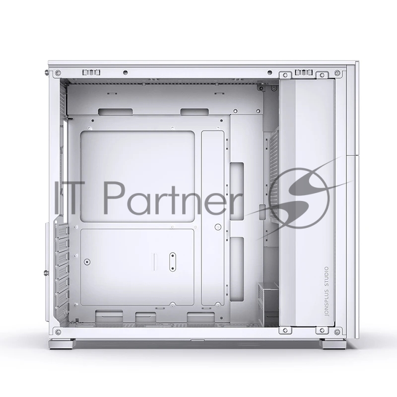 Корпус без блока питания Case JONSBO D41 STD, Midi-Tower, TG, no fan, 1xUSB-A 3.2 + 1xUSB-C 3.2, ATX, mATX White
