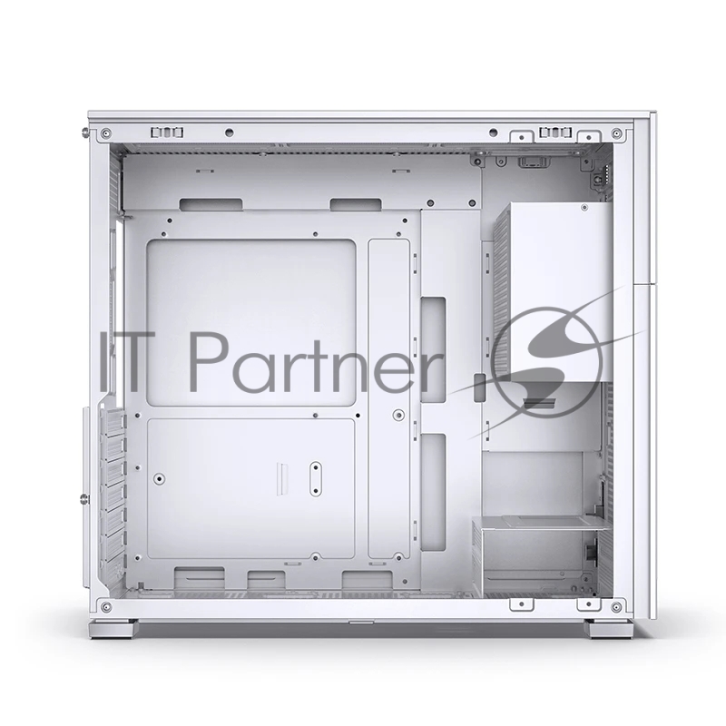 Корпус без блока питания Case JONSBO D41 STD, Midi-Tower, TG, no fan, 1xUSB-A 3.2 + 1xUSB-C 3.2, ATX, mATX White