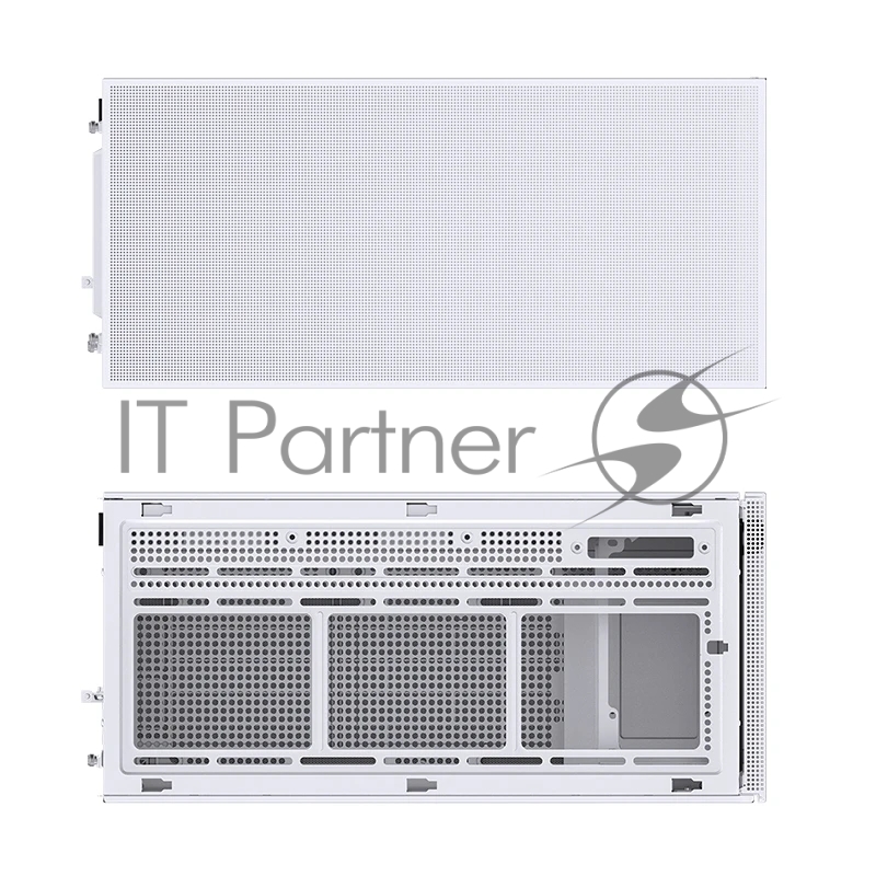 Корпус без блока питания Case JONSBO D41 STD, Midi-Tower, TG, no fan, 1xUSB-A 3.2 + 1xUSB-C 3.2, ATX, mATX White