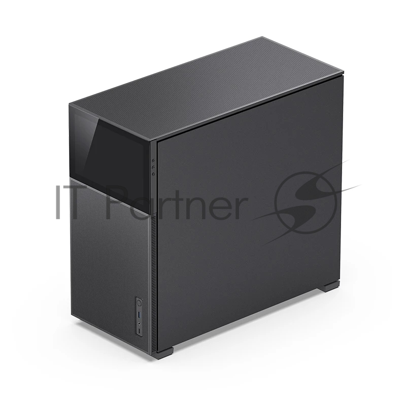 Корпус без блока питания Case JONSBO D41 MESH SCREEN, Midi-Tower, TG, no fan, 1xUSB-A 3.2 + 1xUSB-C 3.2, ATX, mATX Black