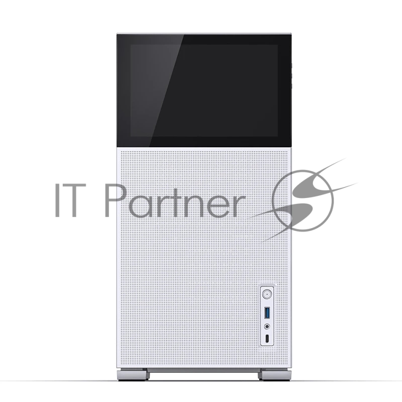 Корпус без блока питания Case JONSBO D41 MESH SCREEN, Midi-Tower, TG, no fan, 1xUSB-A 3.2 + 1xUSB-C 3.2, ATX, mATX White