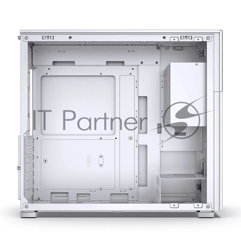 Корпус без блока питания Case JONSBO D41 MESH SCREEN, Midi-Tower, TG, no fan, 1xUSB-A 3.2 + 1xUSB-C 3.2, ATX, mATX White