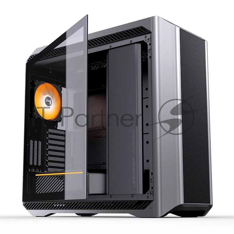 Корпус без блока питания Case JONSBO D500, Full-Tower, TG, 3x140mm ARGB, 2xUSB-A 3.2 + 1xUSB-C 3.2, E-ATX, ATX, mATX, mITX Silver