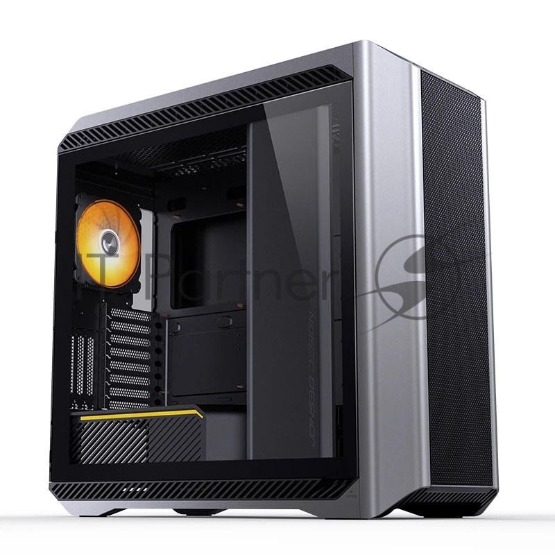 Корпус без блока питания Case JONSBO D500, Full-Tower, TG, 3x140mm ARGB, 2xUSB-A 3.2 + 1xUSB-C 3.2, E-ATX, ATX, mATX, mITX Silver