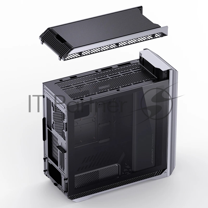 Корпус без блока питания Case JONSBO D500, Full-Tower, TG, 3x140mm ARGB, 2xUSB-A 3.2 + 1xUSB-C 3.2, E-ATX, ATX, mATX, mITX Silver
