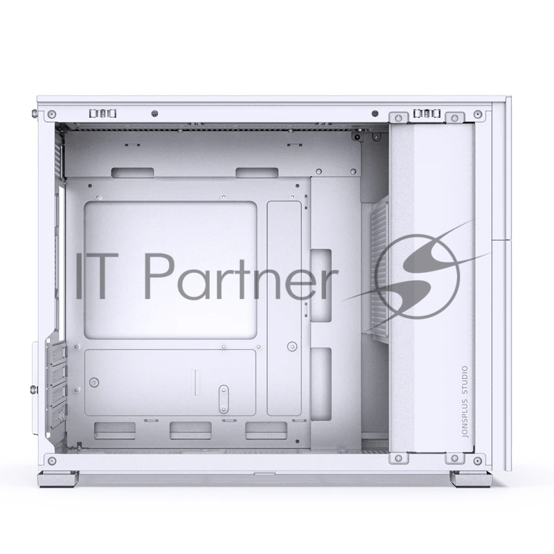 Корпус без блока питания Case JONSBO D31 MESH SCREEN, Mini-Tower, TG, no fans, 1xUSB-A 3.0 + 1xUSB-C 3.2, mATX, mDTX, mITX White