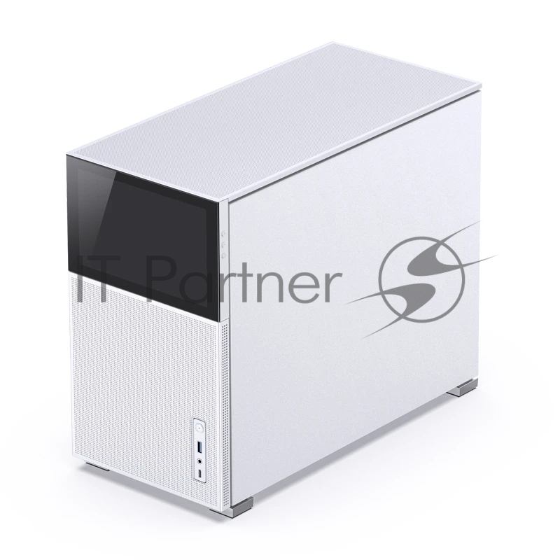 Корпус без блока питания Case JONSBO D31 MESH SCREEN, Mini-Tower, TG, no fans, 1xUSB-A 3.0 + 1xUSB-C 3.2, mATX, mDTX, mITX White
