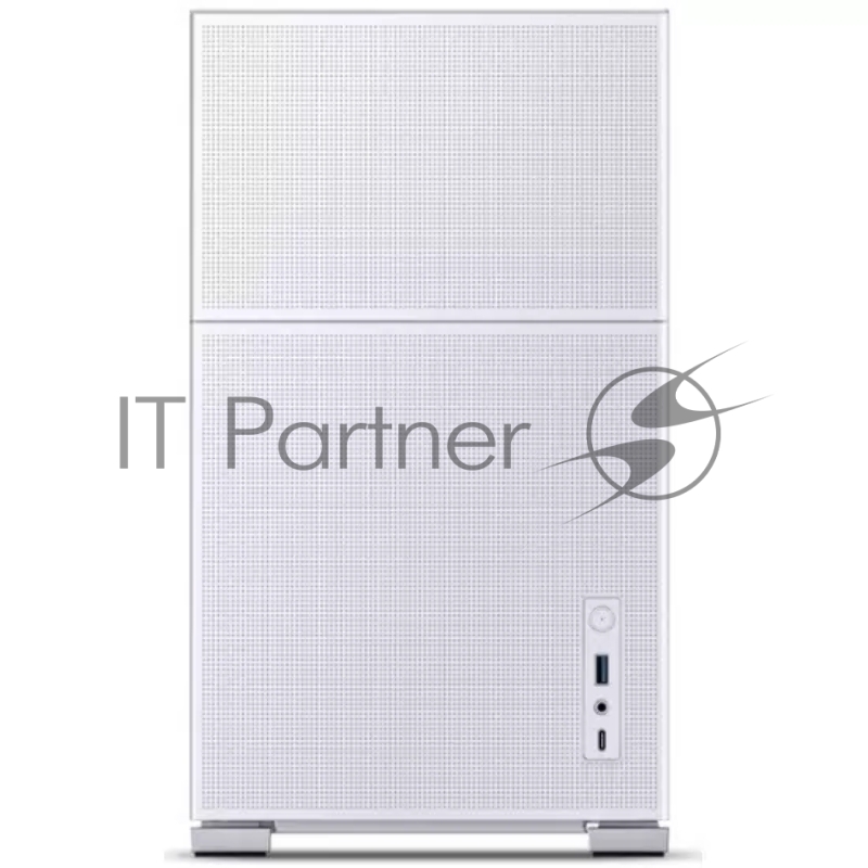 Корпус без блока питания Case JONSBO D31 MESH, Mini-Tower, TG, no fan, 1xUSB-A 3.2 + 1xUSB-C 3.2, mATX, mDTX, mITX White