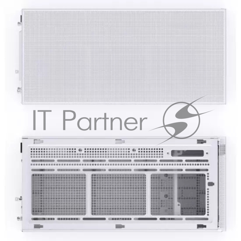 Корпус без блока питания Case JONSBO D31 MESH, Mini-Tower, TG, no fan, 1xUSB-A 3.2 + 1xUSB-C 3.2, mATX, mDTX, mITX White