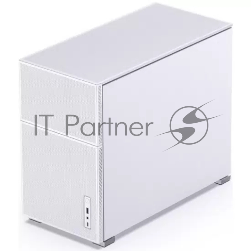 Корпус без блока питания Case JONSBO D31 MESH, Mini-Tower, TG, no fan, 1xUSB-A 3.2 + 1xUSB-C 3.2, mATX, mDTX, mITX White