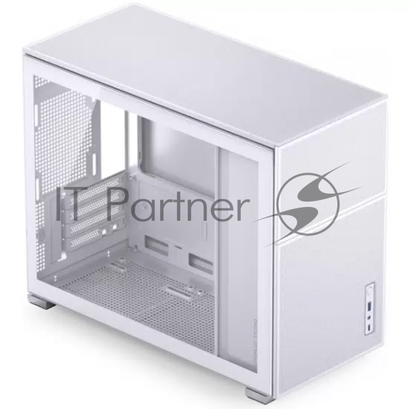 Корпус без блока питания Case JONSBO D31 MESH, Mini-Tower, TG, no fan, 1xUSB-A 3.2 + 1xUSB-C 3.2, mATX, mDTX, mITX White