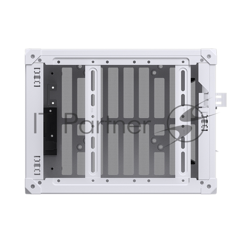 Корпус без блока питания Case JONSBO C6-ITX, Micro-Tower, no fan, 1xUSB-A 3.0 + 1xUSB-C 3.1, mDTX, mITX White