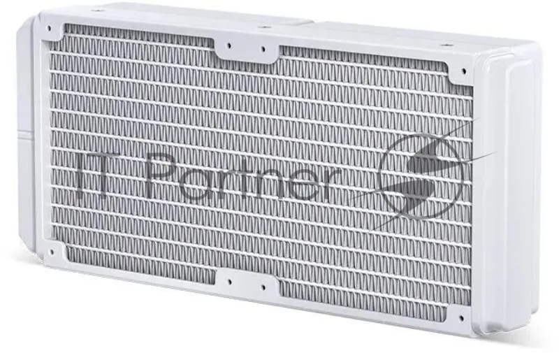 Система жидкостного охлаждения/ Water Cooling System JONSBO TG-240 White (260W, 240mm, White, ARGB/ Fans: 2x120mm, 66.19CFM, 35.4dBA, 1800RPM/ Pump height 72mm, 30dBA, 2400RPM, Rad thickness 27mm/ S: 1700, 1200, 115X, AM5, AM4)