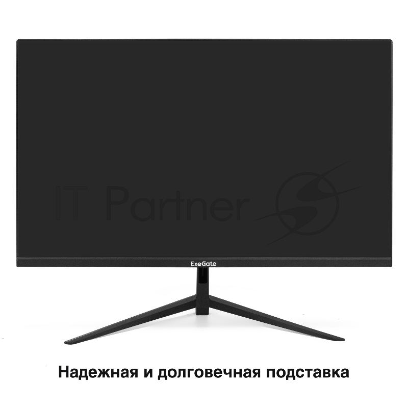 Монитор 23.8 ExeGate SuperView EH2407 черный 100 Гц (IPS LED Grade A+, FHD, 1920x1080@100Гц, 16:9, 250cd/m2, 1000:1, 178°/178°, 5ms, D-Sub, HDMI, FreeSync, Flicker-free, Low Blue Light, кабель HDMI 1.5м, VESA 75x75, регулировка наклона )