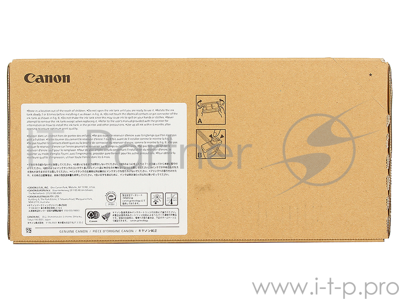 Картридж Canon PFI-707 MBK для плоттера iPF830/840/850. Чёрный матовый. 700 мл.