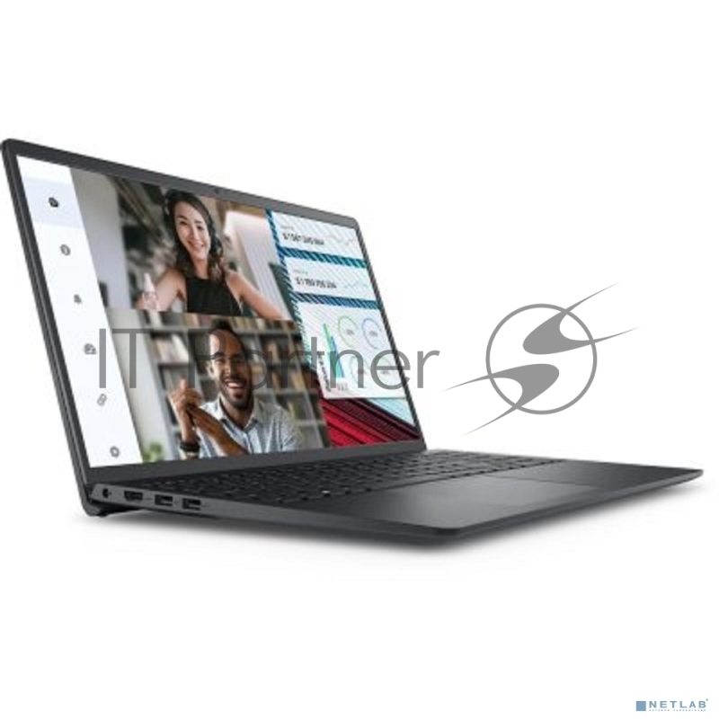 Ноутбук Dell Vostro 3520 15.6 WVA FND Intel Core i3 1215U/8Gb/512Gb SSD/noOS/RJ45 black