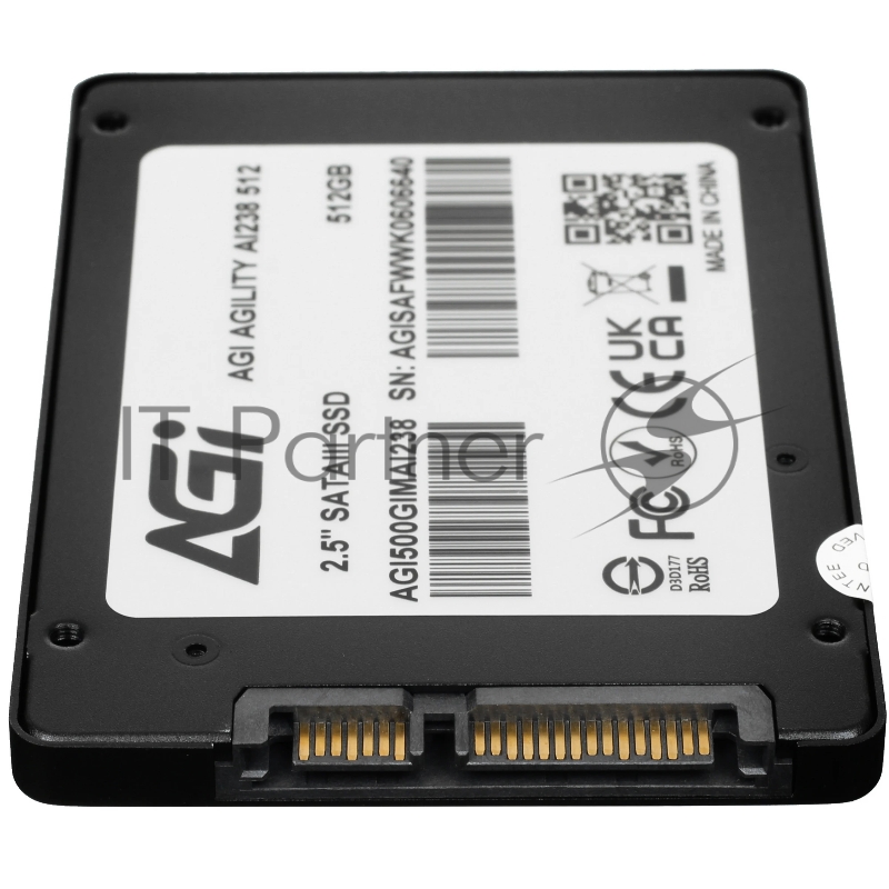 Накопитель SSD AGi SATA-III 512GB AGI500GIMAI238-CB AI238 2.5