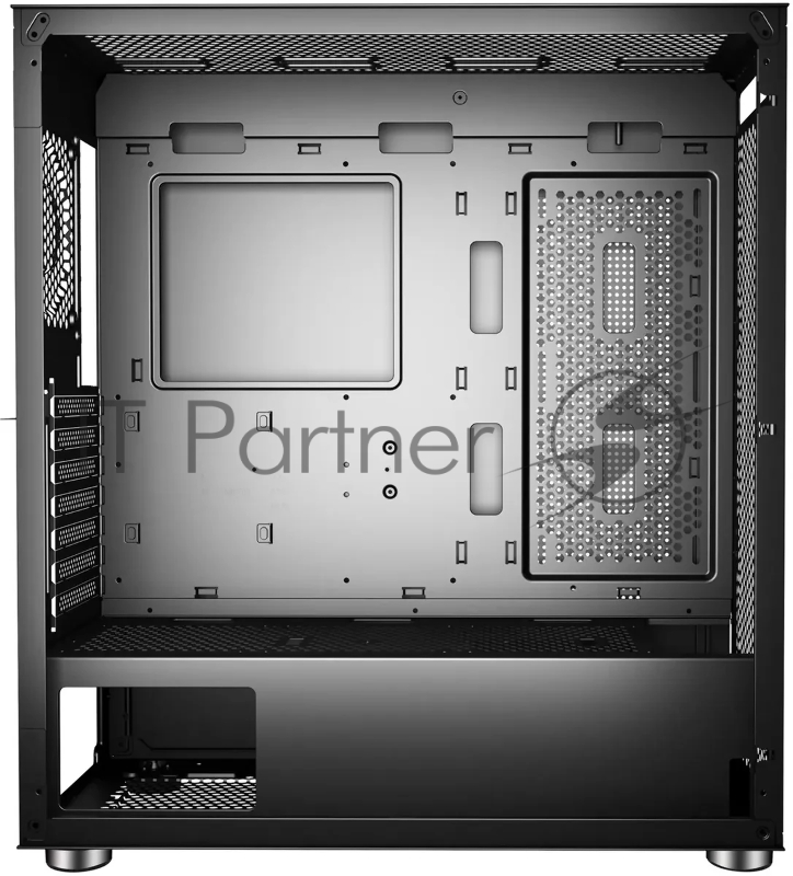 Корпус Bloody BD-CC119 черный без БП ATX 7x120mm 2xUSB3.0 audio bott PSU