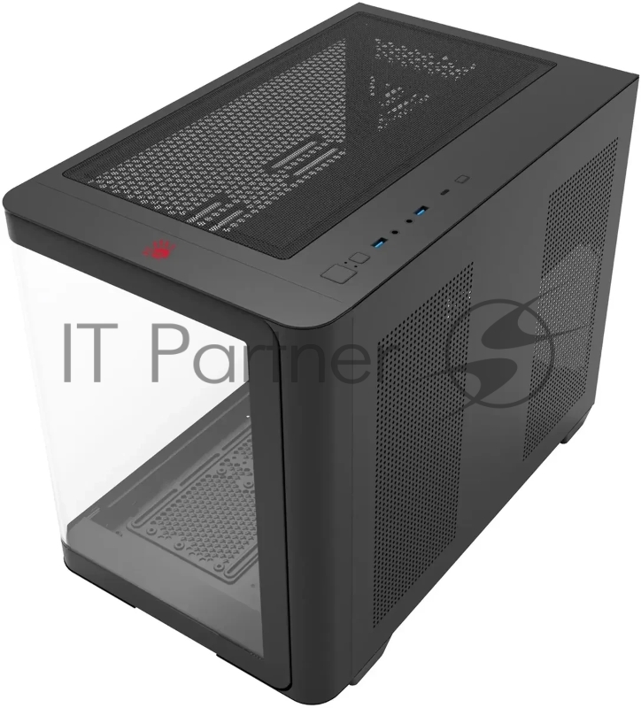 Корпус Bloody BD-CC112 черный без БП mATX 9x120mm 2xUSB3.0 audio bott PSU