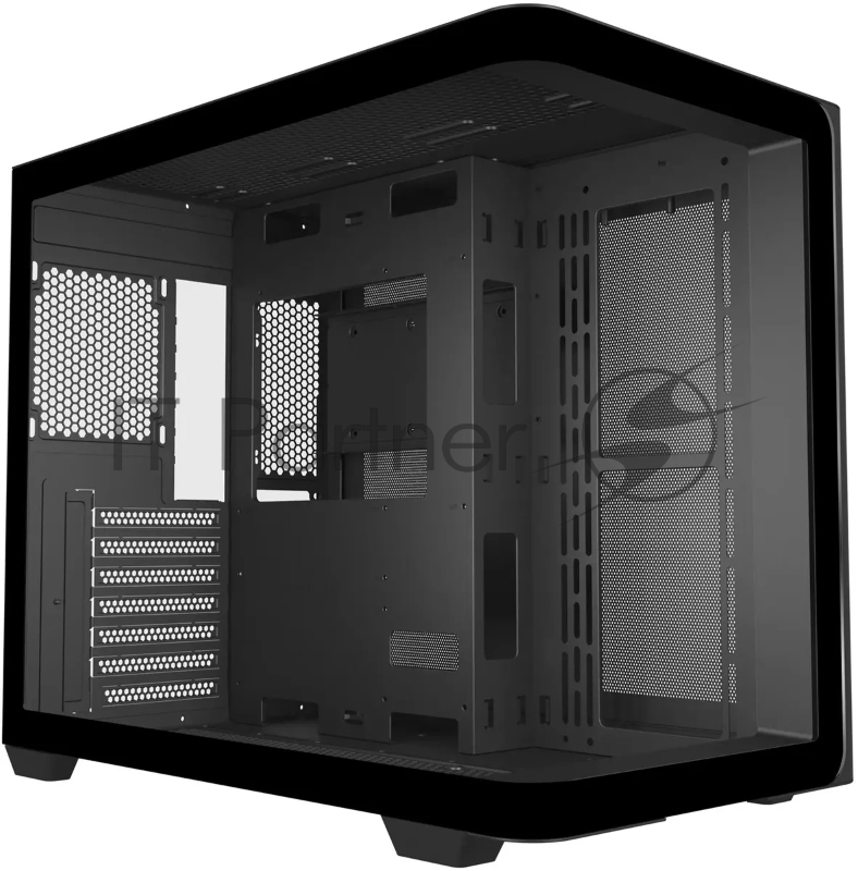 Корпус Bloody BD-CC113 черный без БП ATX 10x120mm 2xUSB3.0 audio bott PSU