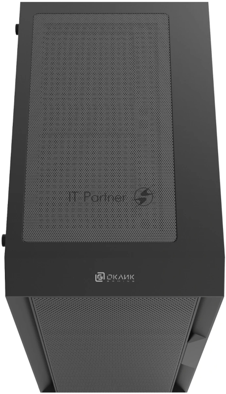 Корпус Оклик OCC-MN307 черный без БП mATX 8x120mm 2xUSB2.0 1xUSB3.0 audio bott PSU