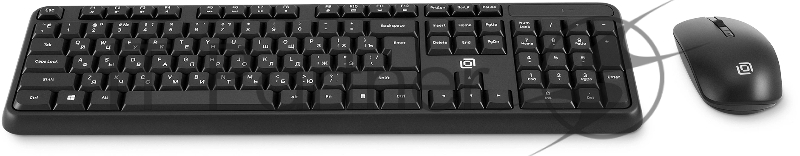 Клавиатура + мышь Оклик S277W клав:черный мышь:черный USB беспроводная Multimedia (2066172)