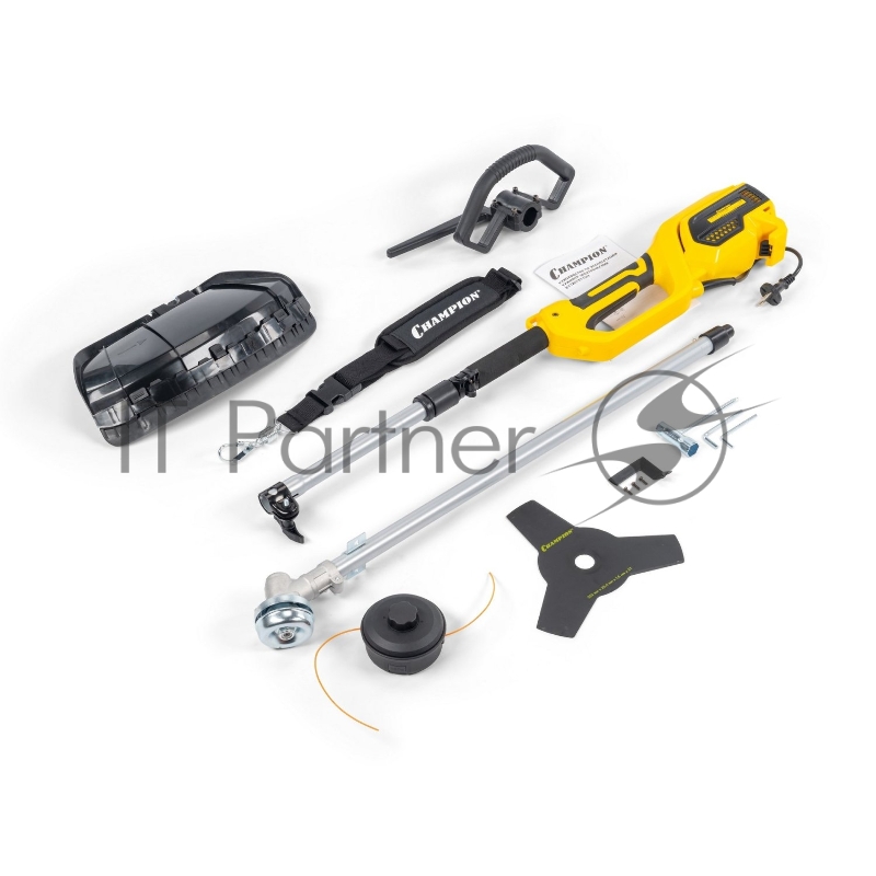 Триммер электрический Champion ET1501 1500Вт разбор.штан. реж.эл.:леска/нож