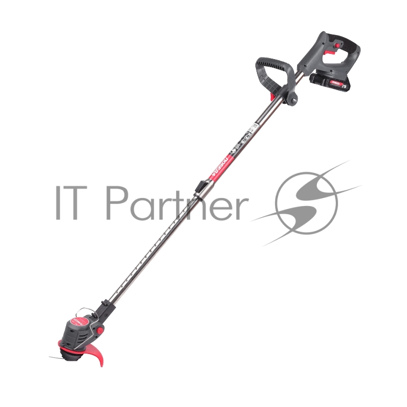 Триммер аккумуляторный Победа ТА 201 акб 21В 1,5Ач, 145мм ширина кошения, катушка и 2Т ножи