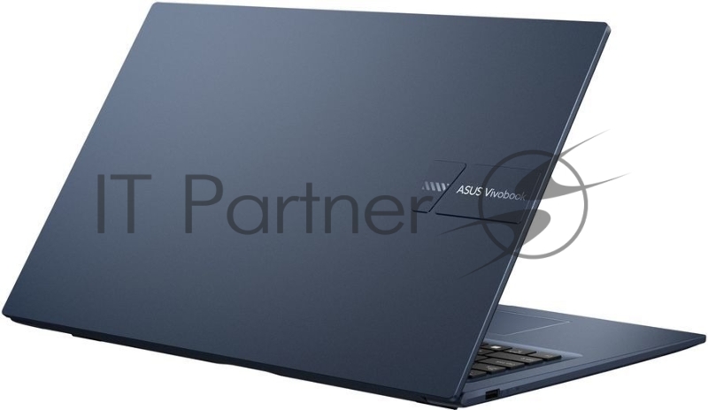 Ноутбук/ ASUS X1704VA-AU778 17.3(1920x1080 (матовый) IPS)/Intel Core i3 1315U(1.2Ghz)/16384Mb/512PCISS UHD Graphics/Cam/BT/WiFi/50WHr/war 1y/2.1kg/Quiet Blue/DOS