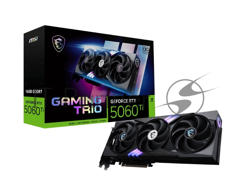 Видеокарта/ GeForce RTX 5060 Ti 16G GAMING TRIO OC
