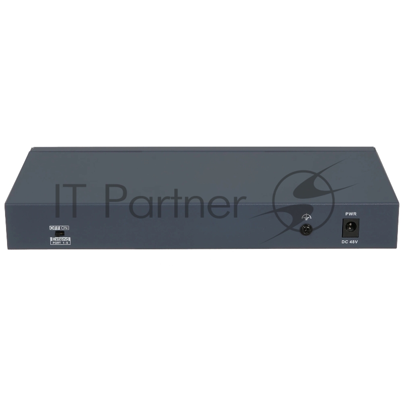 Сетевой неуправляемый коммутатор DS-S1008P - 8 RJ45 100M PoE, 2 порта с высоким приоритетом 2 Uplink порта Gigabit