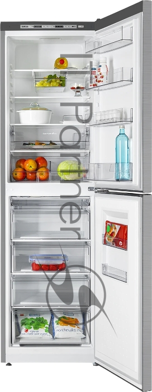 Холодильник ATLANT XM 6625-149 нержавеющая сталь двухкамерный 205/159 л морозилка снизу, капельная система